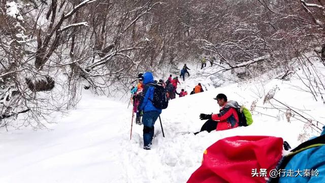 「23」林海雪原 冰雪盛宴——2020.01.12沣峪大坝沟穿越小坝沟