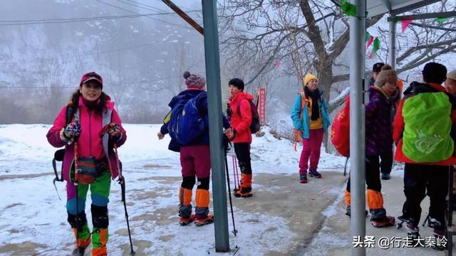 「23」林海雪原 冰雪盛宴——2020.01.12沣峪大坝沟穿越小坝沟