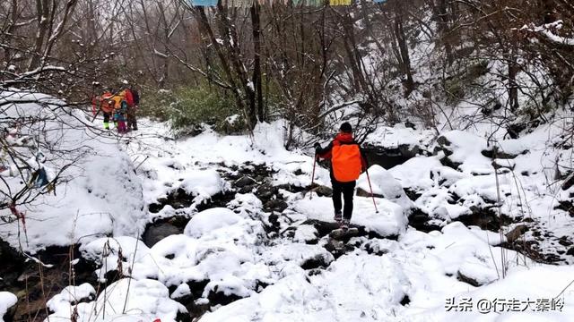 「23」林海雪原 冰雪盛宴——2020.01.12沣峪大坝沟穿越小坝沟