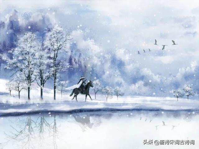 最美不过，雪色与月色