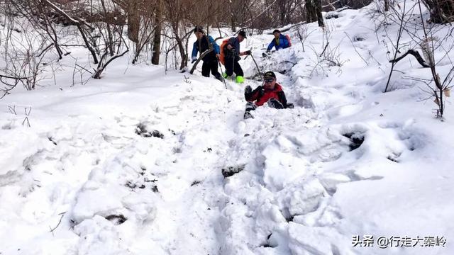 「23」林海雪原 冰雪盛宴——2020.01.12沣峪大坝沟穿越小坝沟