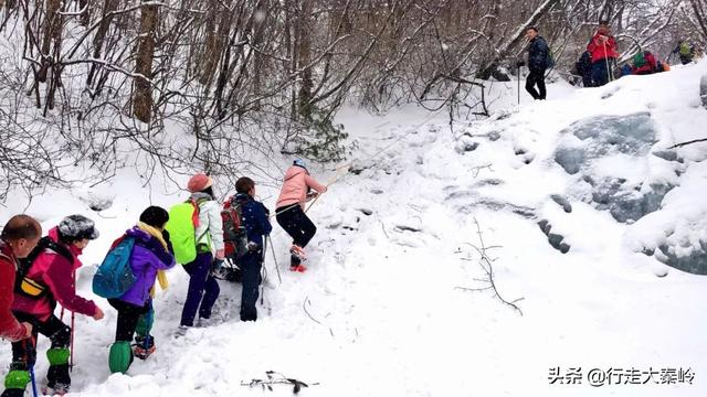 「23」林海雪原 冰雪盛宴——2020.01.12沣峪大坝沟穿越小坝沟