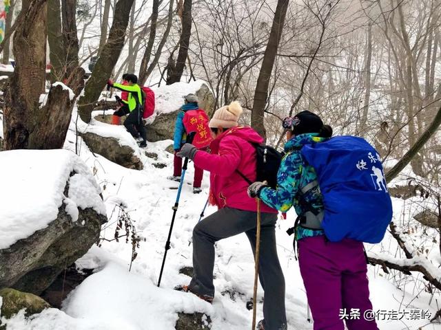 「23」林海雪原 冰雪盛宴——2020.01.12沣峪大坝沟穿越小坝沟