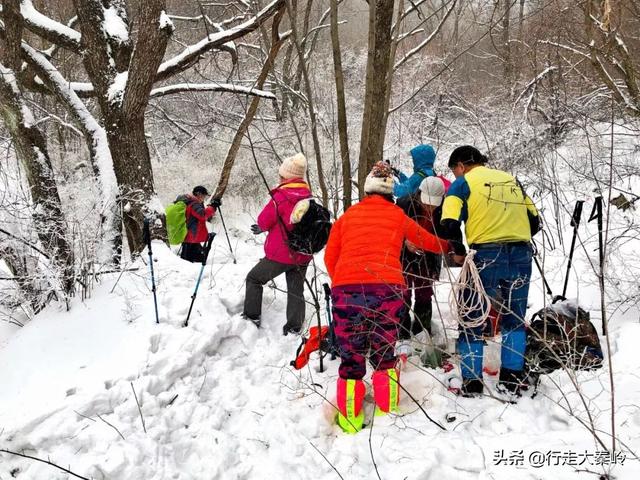 「23」林海雪原 冰雪盛宴——2020.01.12沣峪大坝沟穿越小坝沟