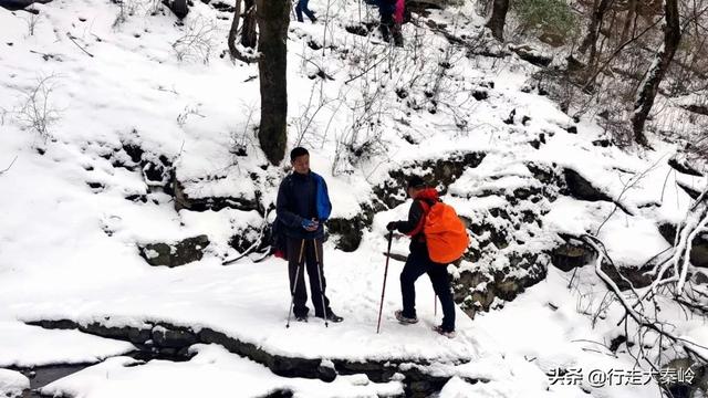 「23」林海雪原 冰雪盛宴——2020.01.12沣峪大坝沟穿越小坝沟