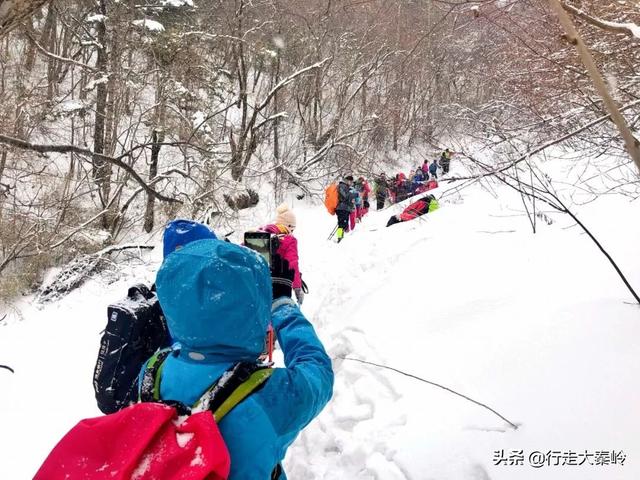 「23」林海雪原 冰雪盛宴——2020.01.12沣峪大坝沟穿越小坝沟