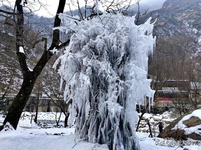 「23」林海雪原 冰雪盛宴——2020.01.12沣峪大坝沟穿越小坝沟