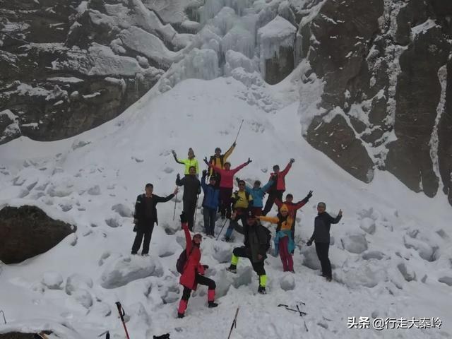 「23」林海雪原 冰雪盛宴——2020.01.12沣峪大坝沟穿越小坝沟