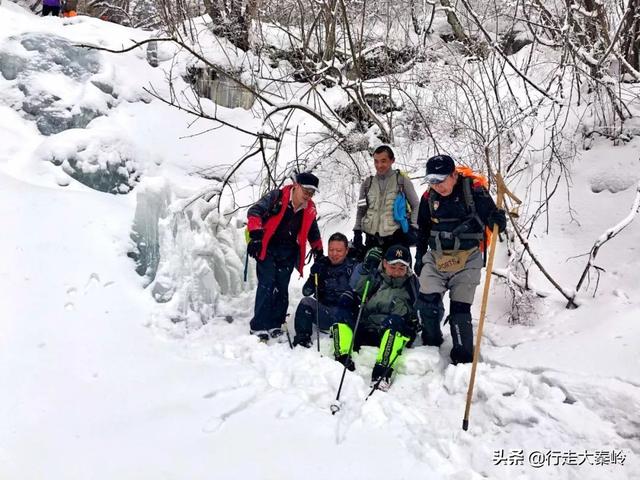 「23」林海雪原 冰雪盛宴——2020.01.12沣峪大坝沟穿越小坝沟