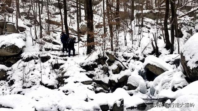 「23」林海雪原 冰雪盛宴——2020.01.12沣峪大坝沟穿越小坝沟