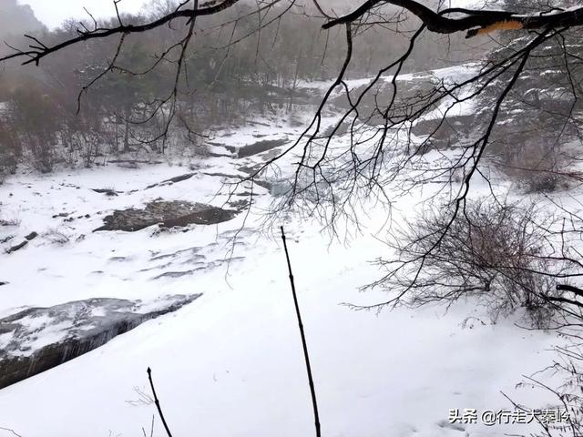 「23」林海雪原 冰雪盛宴——2020.01.12沣峪大坝沟穿越小坝沟