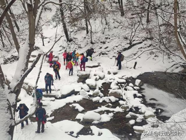 「23」林海雪原 冰雪盛宴——2020.01.12沣峪大坝沟穿越小坝沟