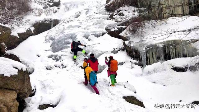 「23」林海雪原 冰雪盛宴——2020.01.12沣峪大坝沟穿越小坝沟