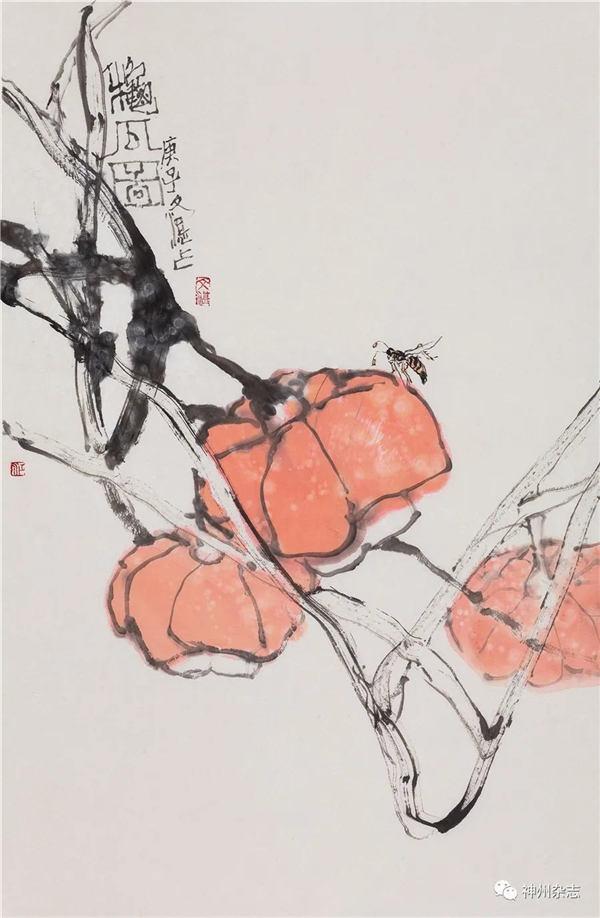 访著名画家江文湛：墨色韵致 花鸟无双