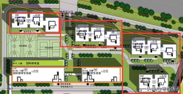 华南师范大学附属电白学校设计图曝光，好高大上