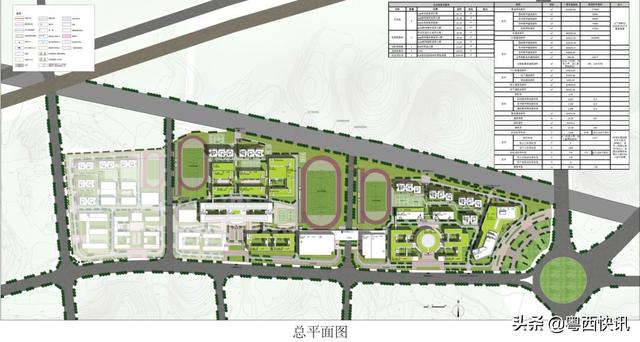 华南师范大学附属电白学校设计图曝光，好高大上