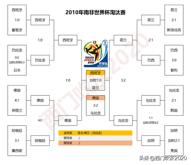 2010南非世界杯，斗牛士与橙衣军团的巅峰之战