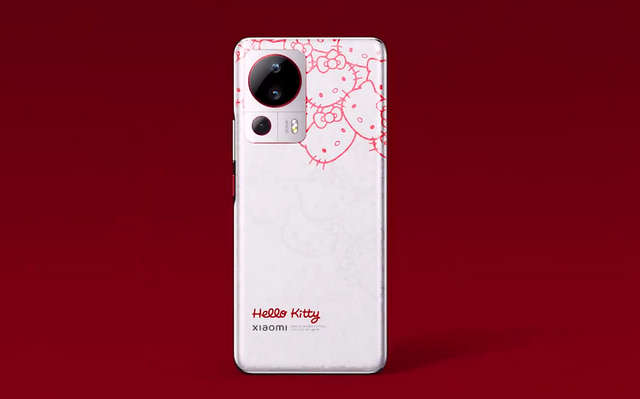 小米Civi 2 Hello Kitty潮流限定版发布，遇见阳光会脸红，太可爱了