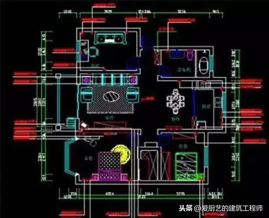 教你怎样看水电安装工程设计图纸，图纸符号代表什么？