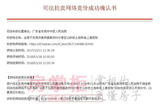 抢地难？学聚龙上淘宝捡漏吧，2.5亿拍下7.5万㎡商住项目