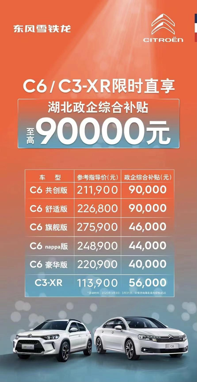 “20万的C6全是缺点，12万的C6全是优点”