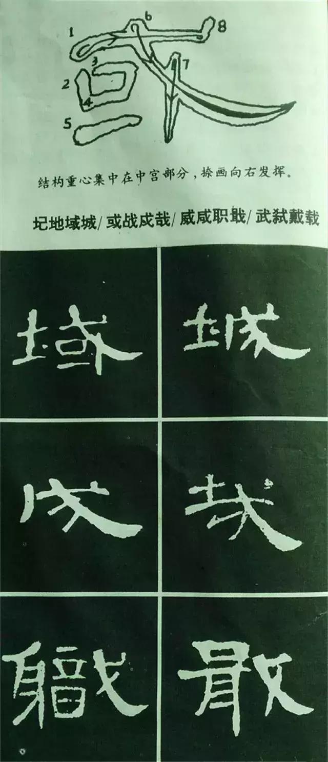 隶书《曹全碑》偏旁部首全解析（上）