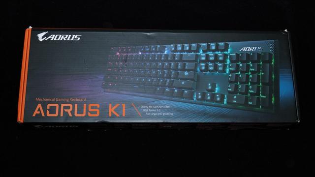 技嘉GIGABYTE AORUS K1 RGB机械键盘