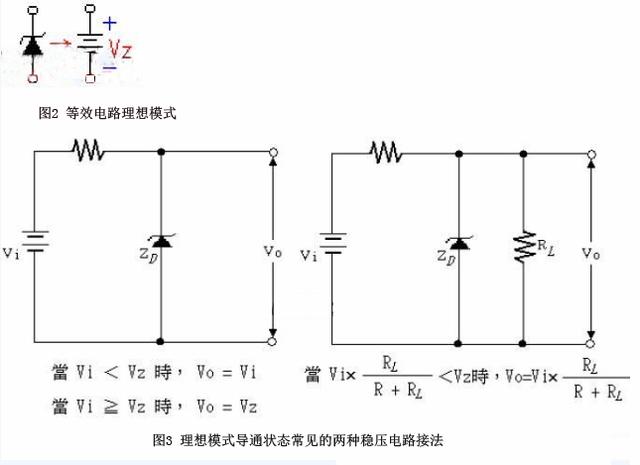 初学知识稳压二极管在电路中的作用原理