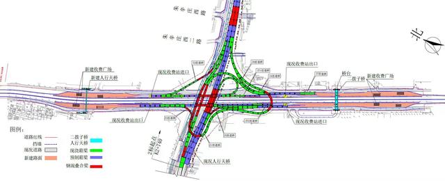 北清路工程新进展！这座收费站完工开通——