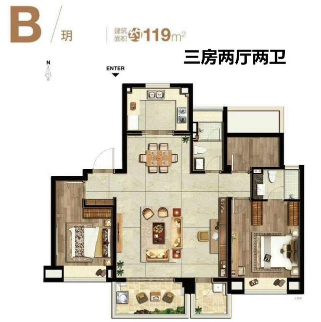 房价最高破4！江北、九龙湖2盘领销许！鱼嘴2盘同期开户型错位