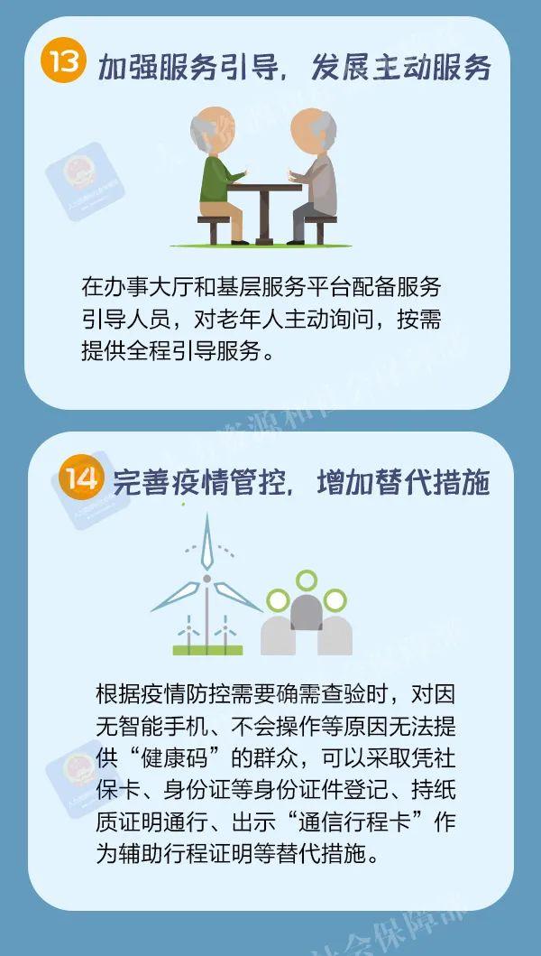 老年朋友看过来！提供优质便民服务，人社部门这样做