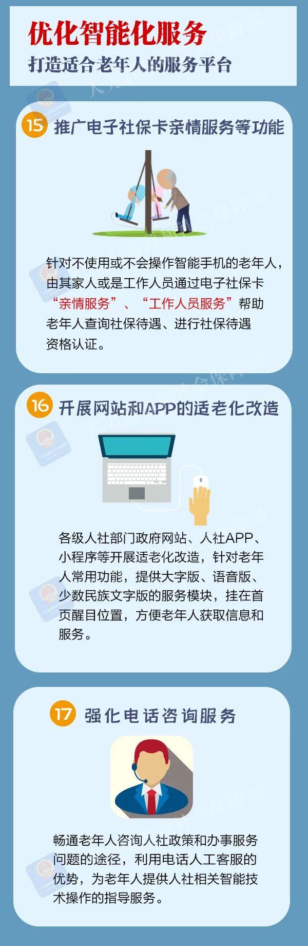 老年朋友看过来！提供优质便民服务，人社部门这样做