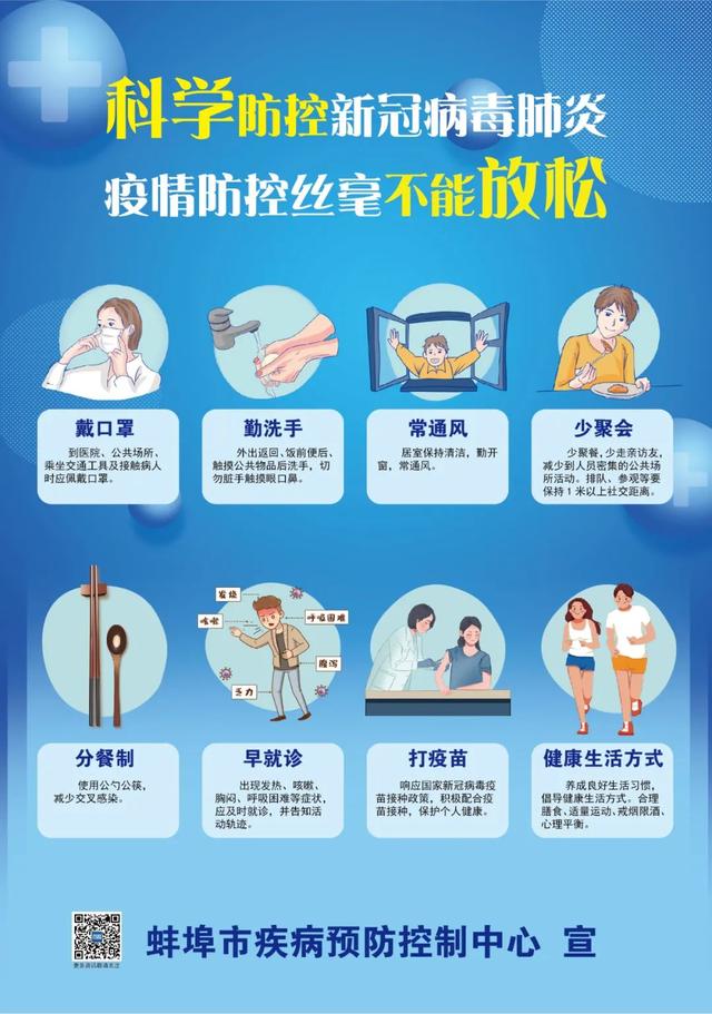 蚌埠疾控发布健康提醒