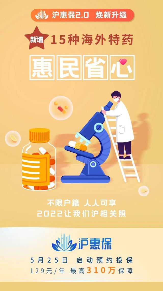 2022年度“沪惠保”开启预约投保，保障升级更惠民