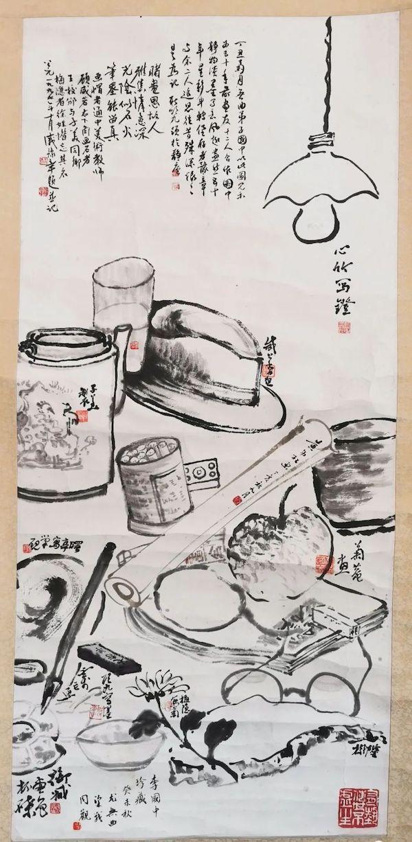 “翰墨因缘”，看隐士画家陈曙亭和他的朋友圈