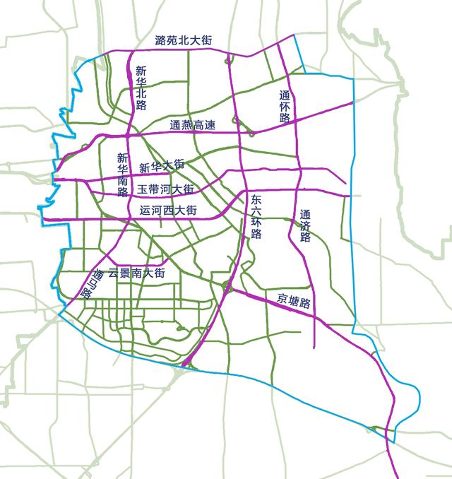 京津冀联系更紧密！“天空之眼”俯瞰城市副中心路网变迁