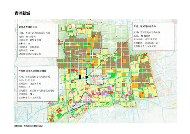 面向全球，上海五个新城15个公共建筑及景观项目征集设计方案