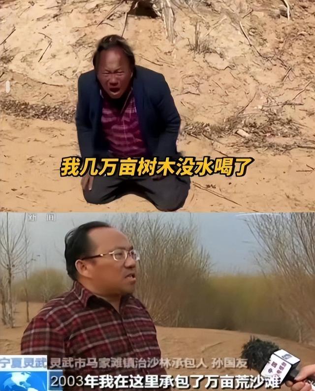 知情人爆料沙漠种树人跪地求水内幕！事情没那么简单！