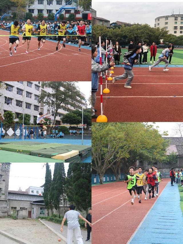 蓬溪任隆中学召开第40届冬季田径运动会