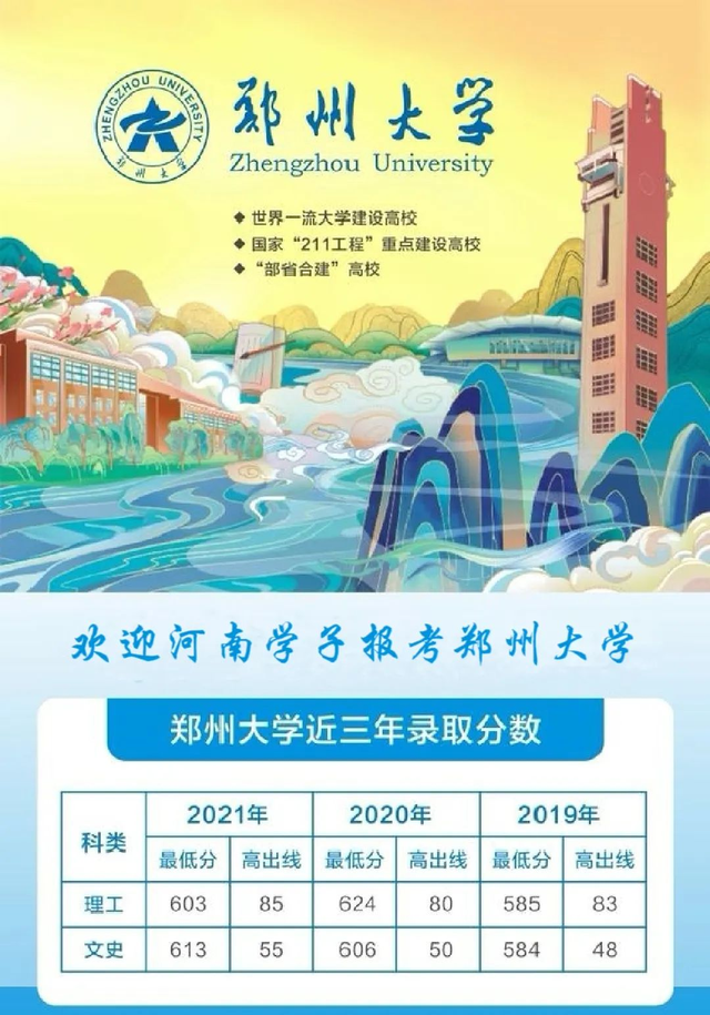 不用找了！答案在此！2022河南考生上郑州大学需要多少分？