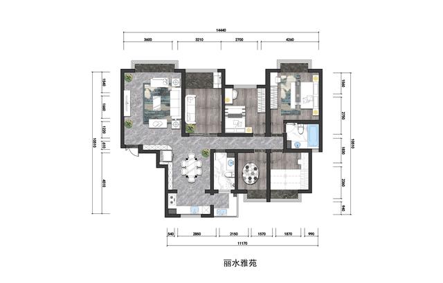 昆明丽水雅苑143㎡现代简约风，简洁纯粹的热爱