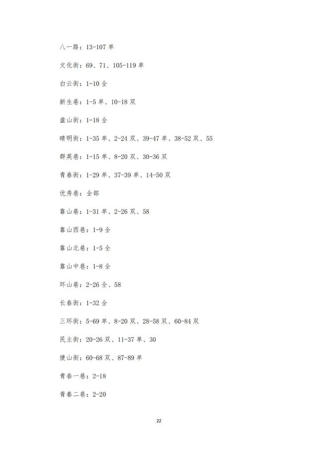 大连这四区发布2023年学区公示