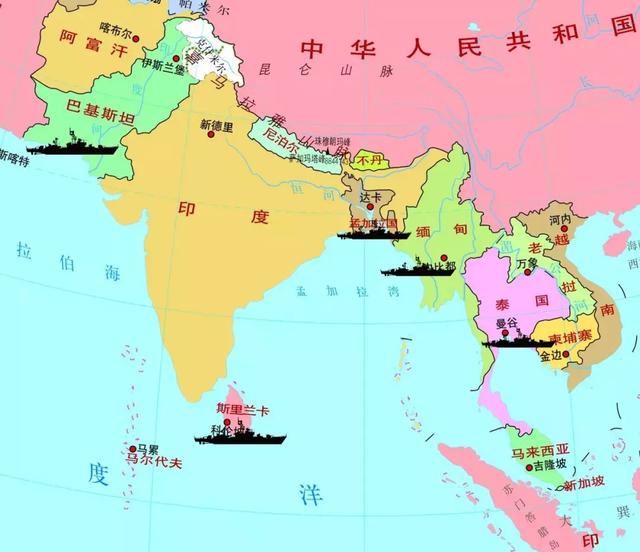 16艘中国退役舰在南亚热卖，将印度“包围”？