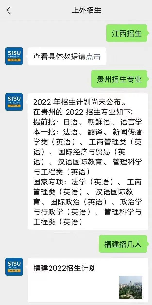 一站式解决！上海外国语大学2023年招生咨询联系方式全公开！