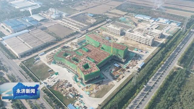 「项目建设」永济市人民医院整体搬迁项目：防疫施工“两不误”全力以赴拼进度