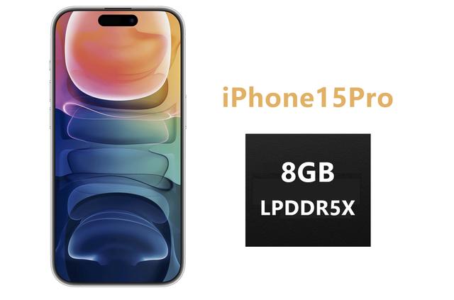 苹果又不厚道了，8GB的LPDDR5X内存，只给iPhone15Pro系列用